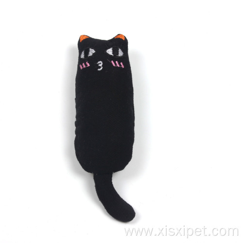 cotton fabric molar wear-resistant cute cat toy